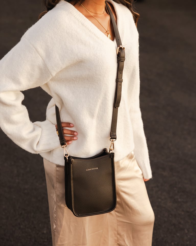 Louenhide Parker Crossbody Bag Chocolate