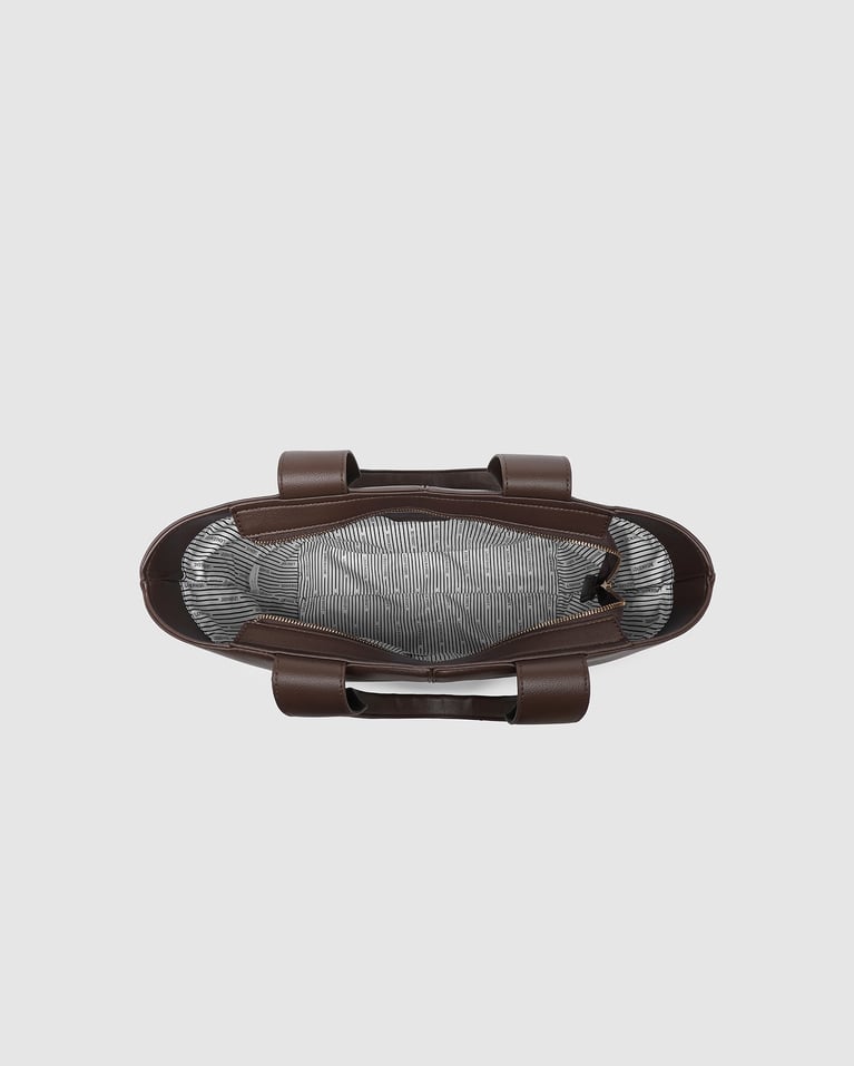 Louenhide Henley Tote Bag Chocolate