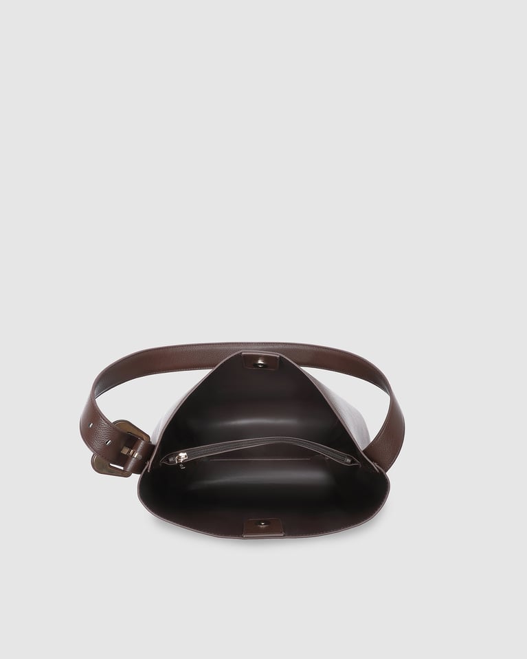 Louenhide Peyton Shoulder Bag  Chocolate