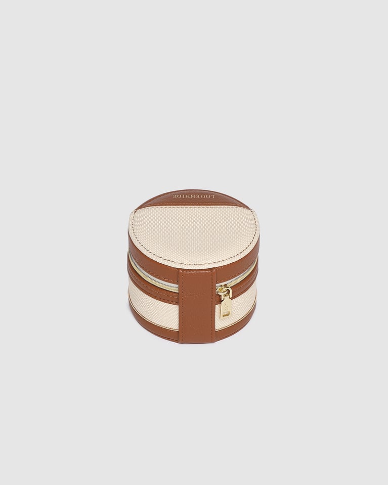 Louenhide Loz Jewelry Box Canvas Tan