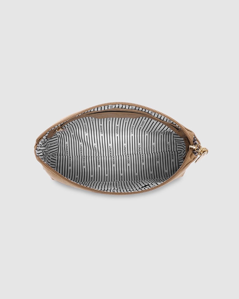 Louenhide Elke & Everyday Pouch Set Suede Honey