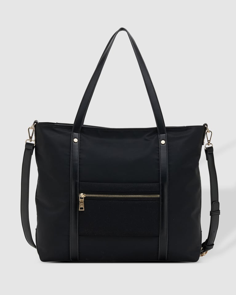 Louenhide Nora Nylon Travel Tote Black