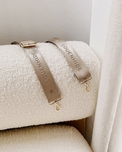 Logo Bag Strap - Natural - Lifestyle