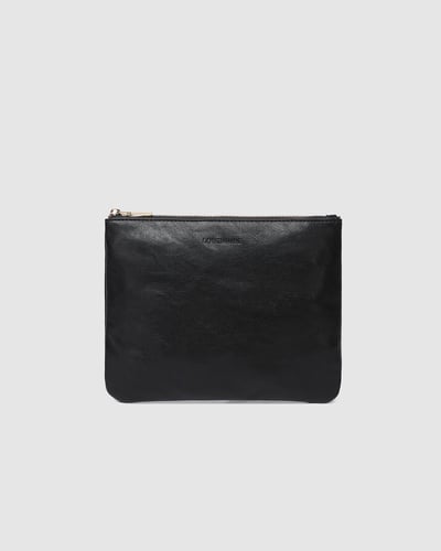 Louie Pouch   - Saddle Black