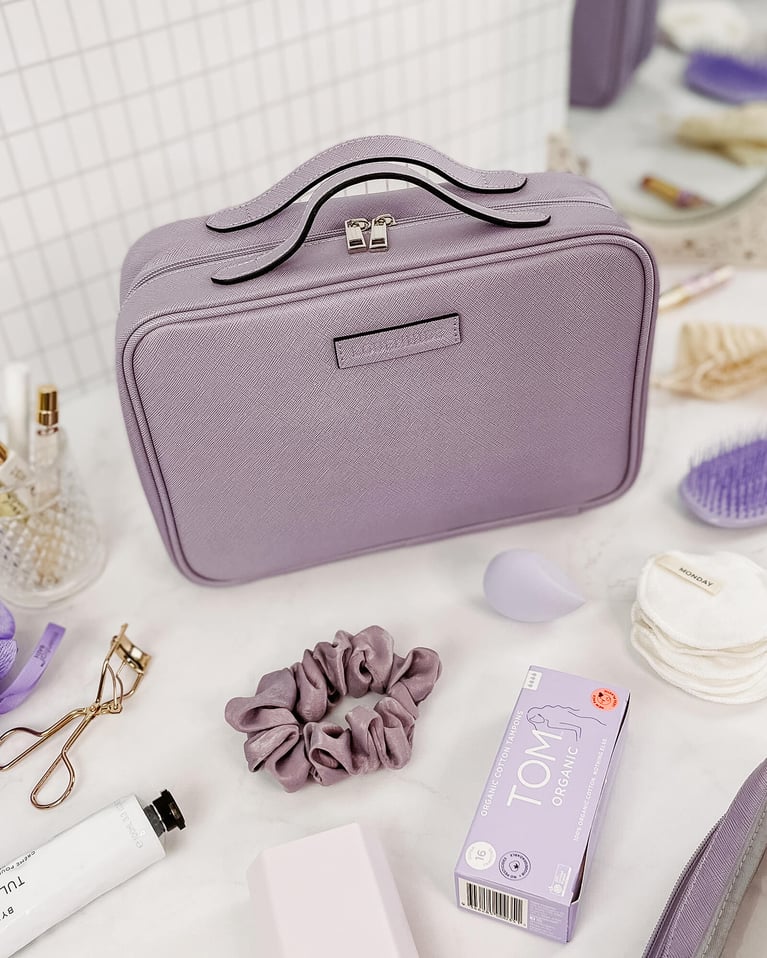 Louenhide Georgie Toiletry Case Lilac