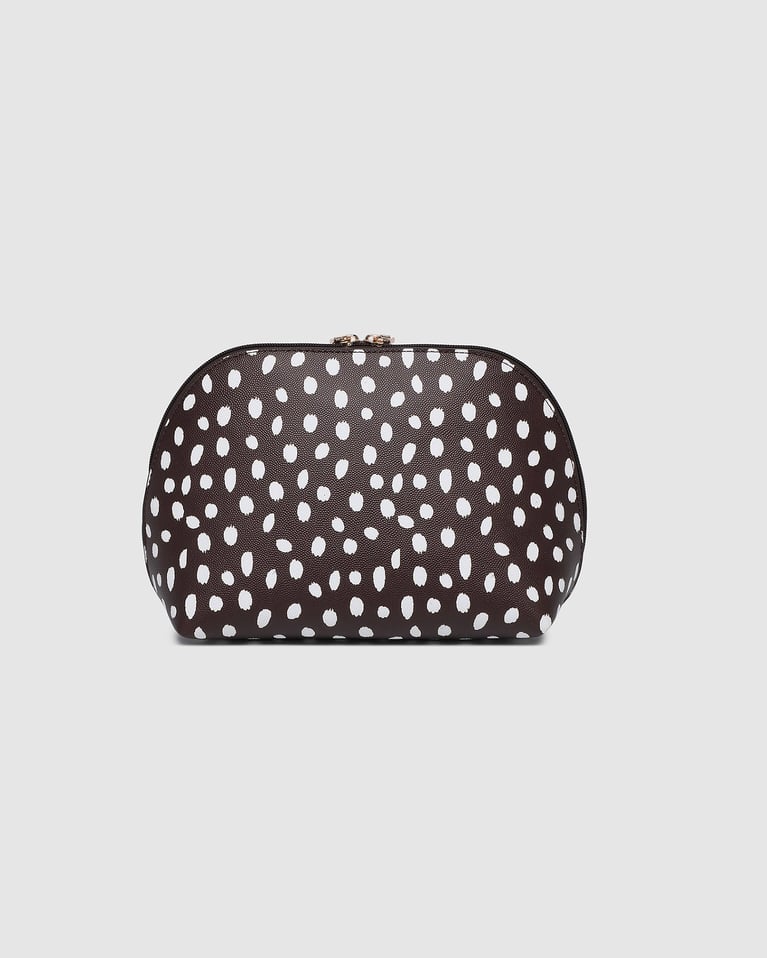 Louenhide Nancy Cosmetic Bag  Chocolate Raindrop