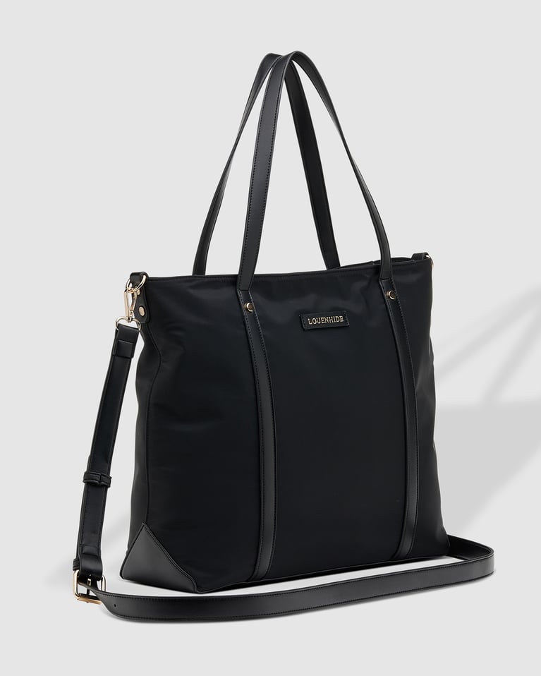 Louenhide Nora Nylon Travel Tote Black