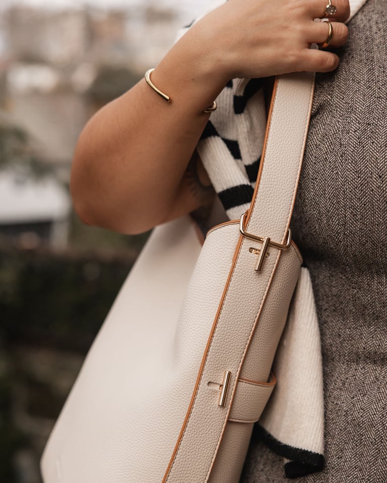 Louenhide Audrey Shoulder Bag Vanilla