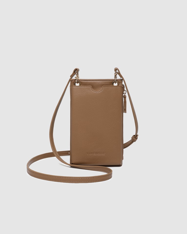 Louenhide Suki RFID Phone Bag Caramel