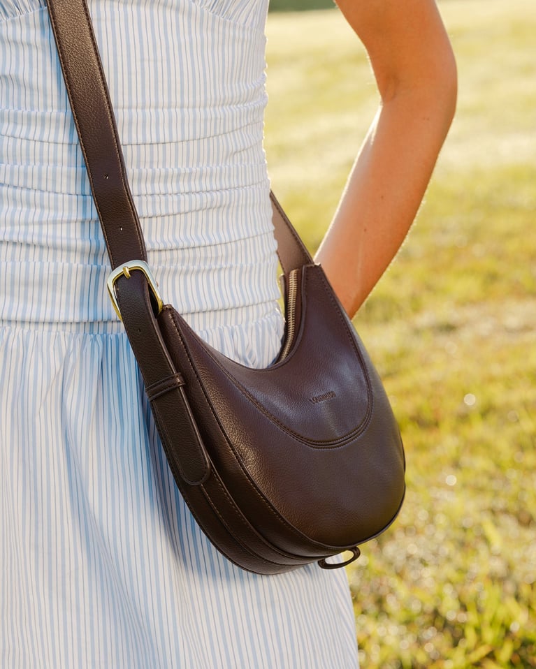 Louenhide Lane Crossbody Bag   Chocolate