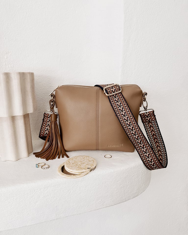 Louenhide Kasey Crossbody Bag Latte