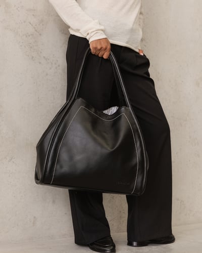 Sutton Shoulder Bag - Black - Lifestyle