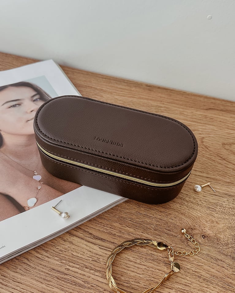 Louenhide Charlee Jewelry Box Chocolate