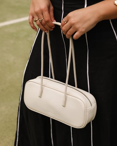 Camilla Shoulder Bag - Vanilla - Lifestyle