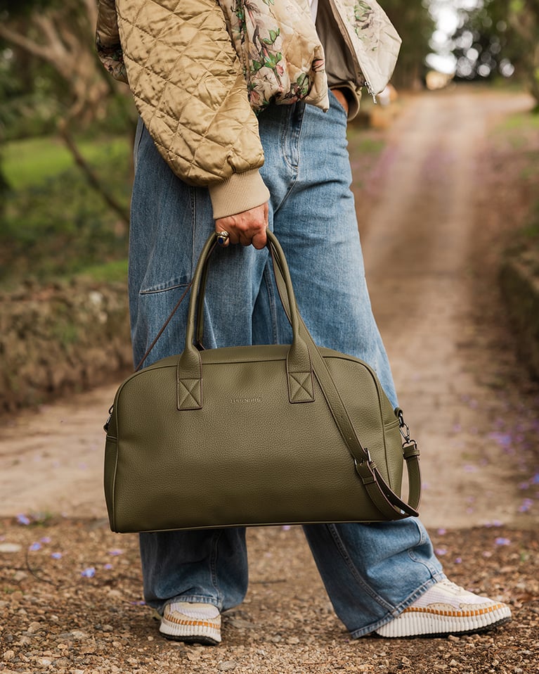 Louenhide Milano Travel Bag Khaki