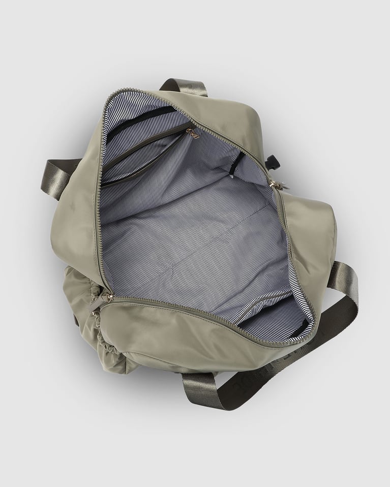 Louenhide Jenn Nylon Travel Bag Khaki