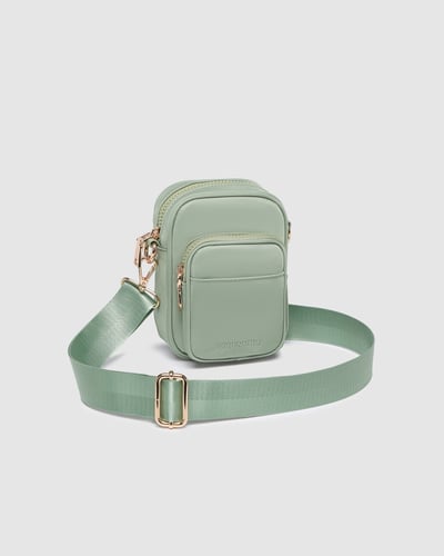 Lyla Phone Bag - Sage Green - Lifestyle