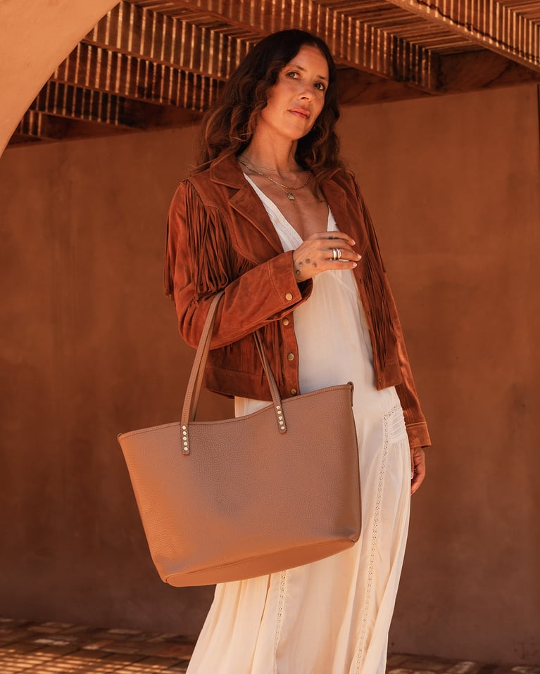 Louenhide Jackson Tote Bag Caramel