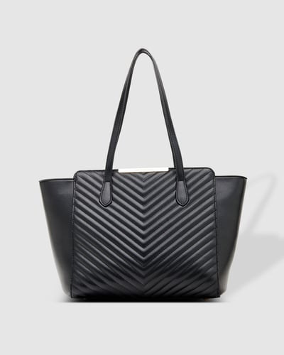 Frankfurt Quilted Tote Bag - Lifestyle