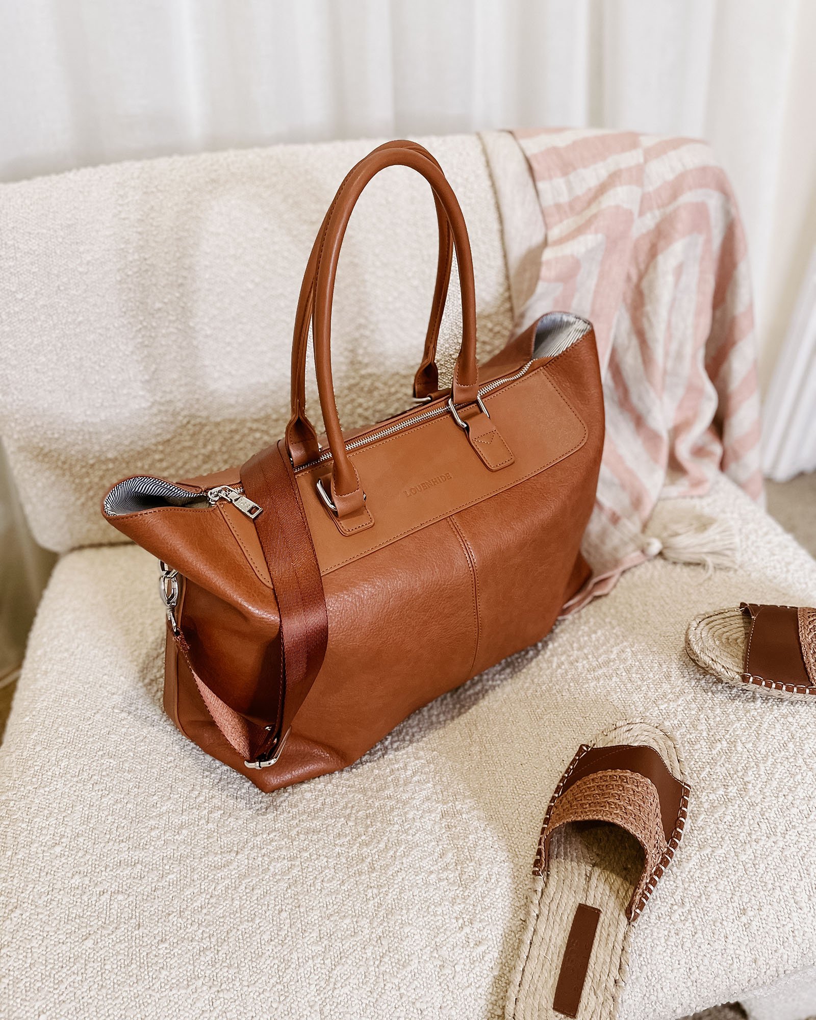 Louenhide Tuscan Overnight Bag Tan