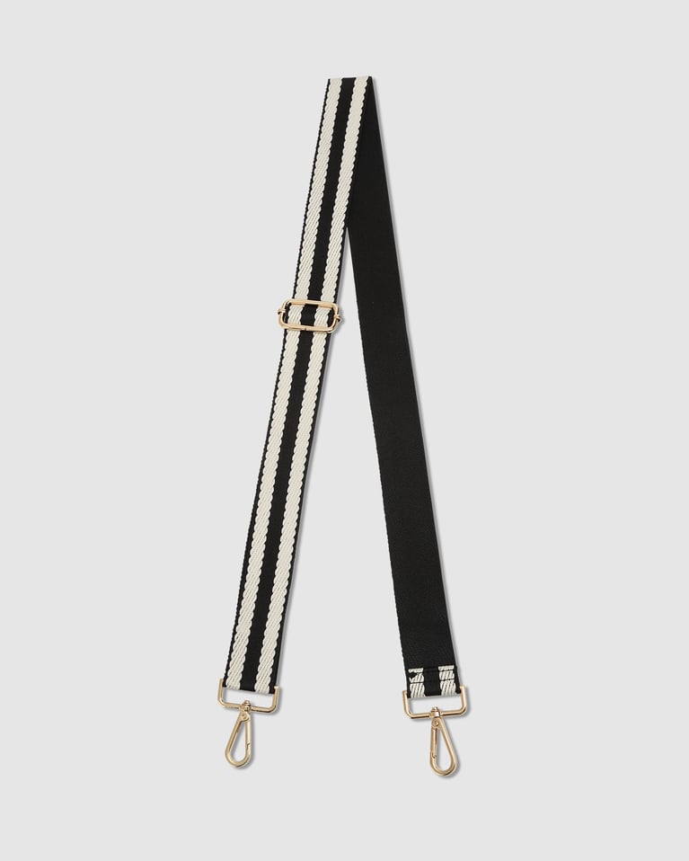 Louenhide Stripe Bag Strap Black