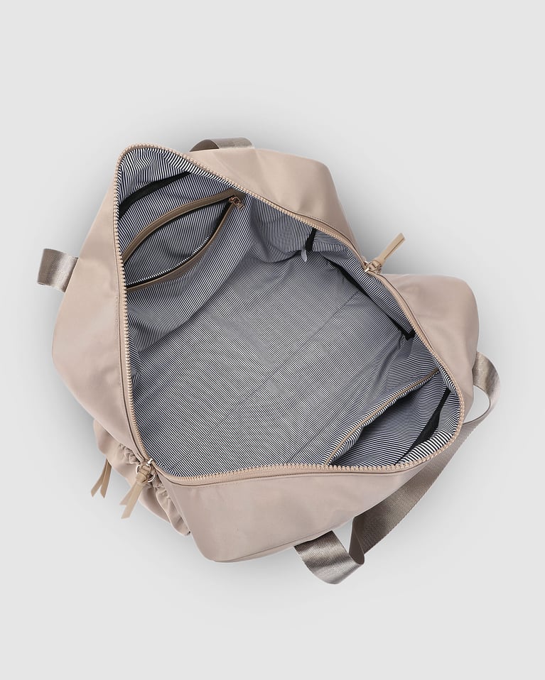 Louenhide Jenn Nylon Travel Bag Beige