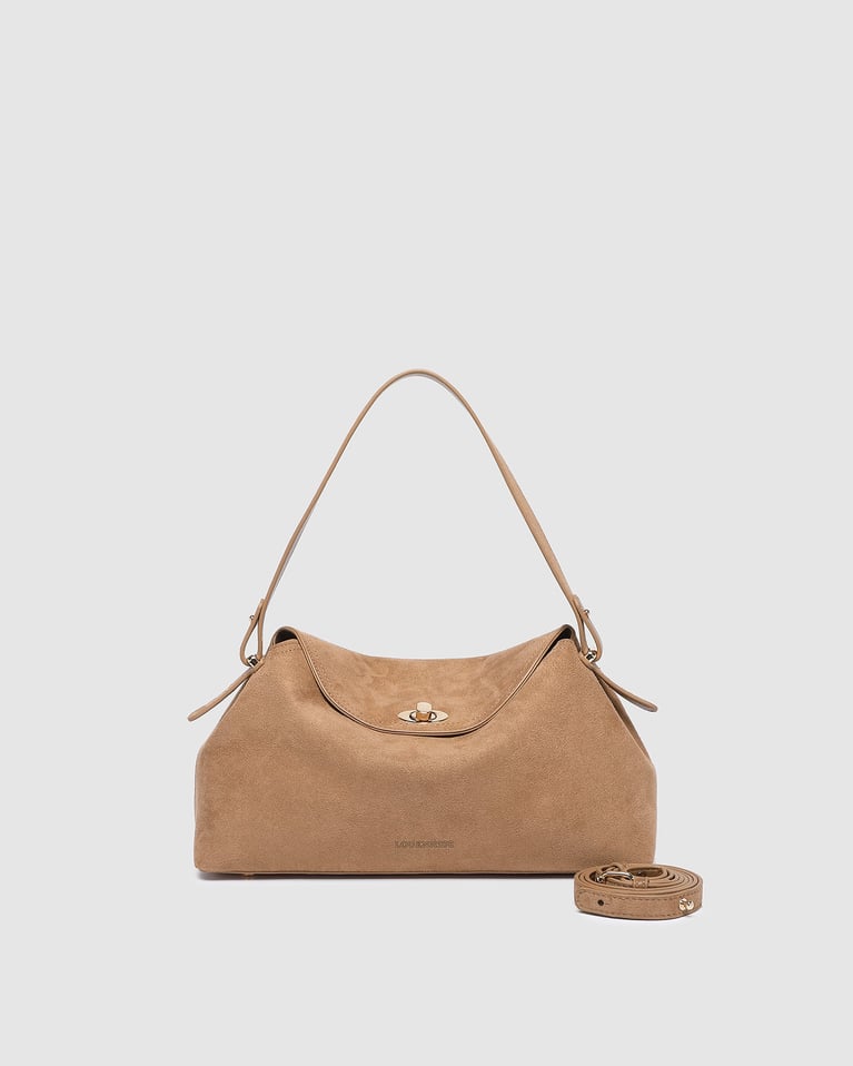 Louenhide Nicole Handbag  Suede Honey