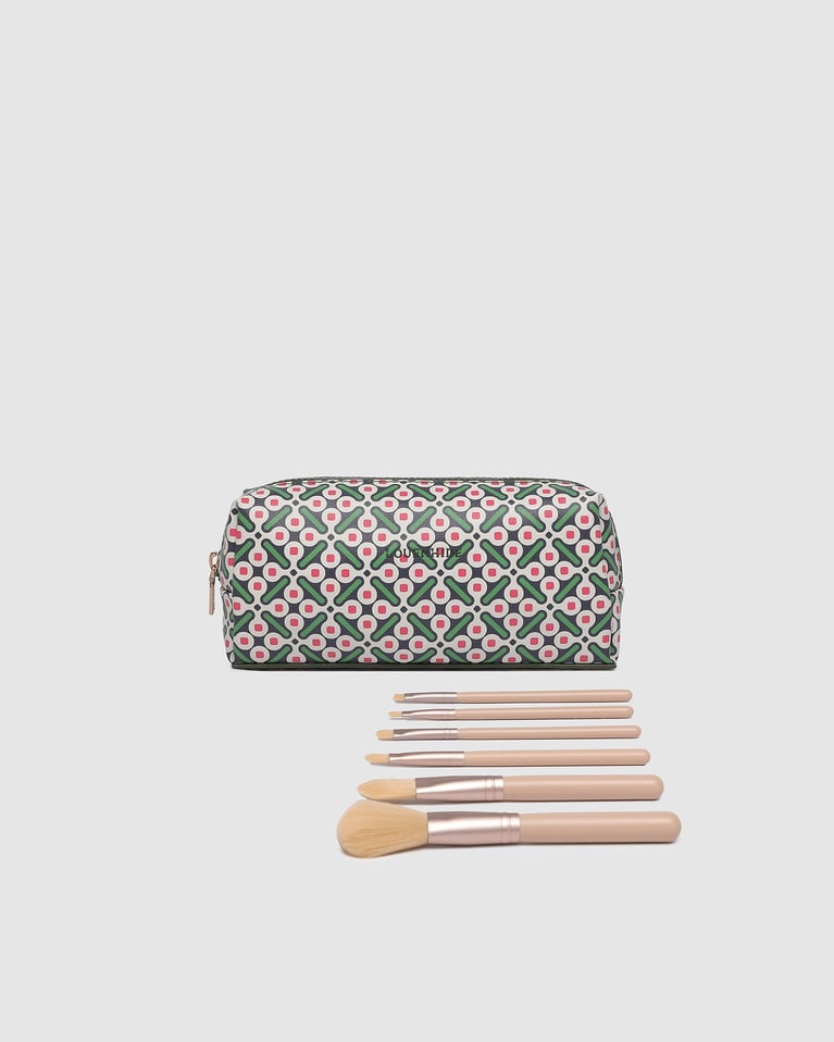 Louenhide Mary Brianna Cosmetic Set Olive
