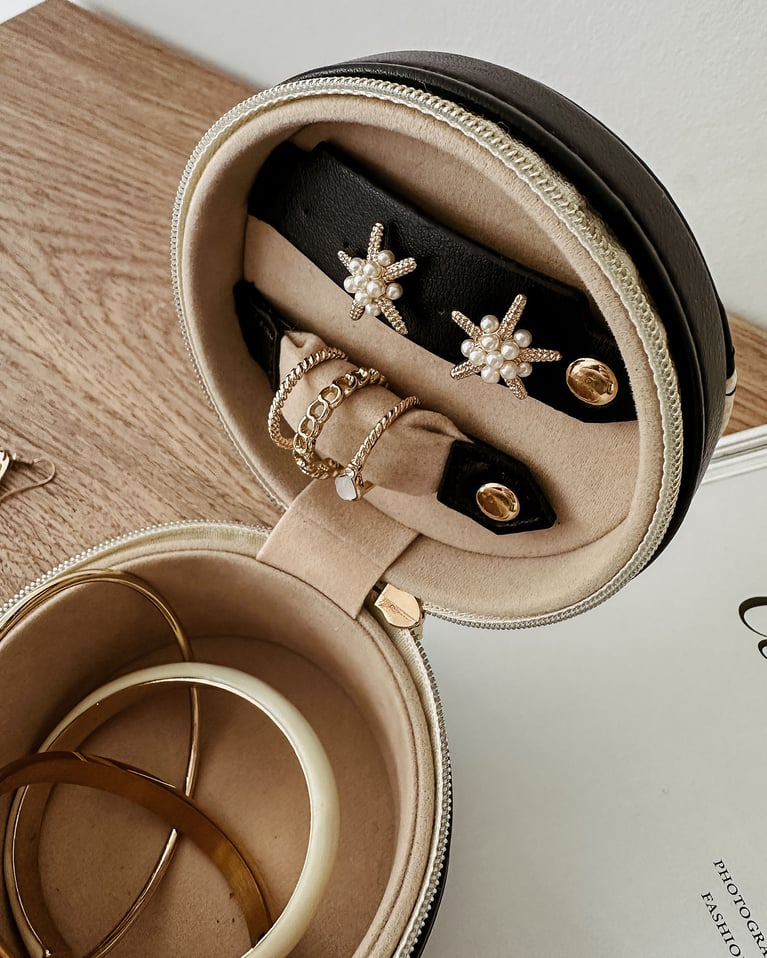 Louenhide Loz Jewelry Box Canvas Black