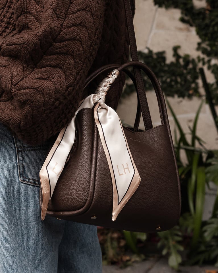 Steffie Mini Tote Bag Chocolate