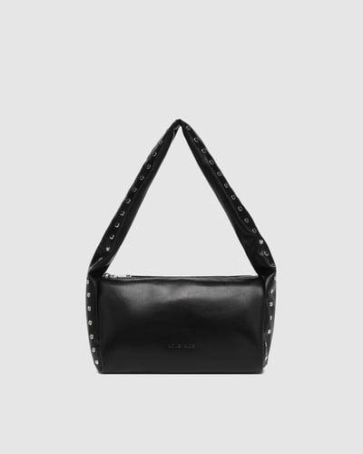 Dylan Shoulder Bag   - Black