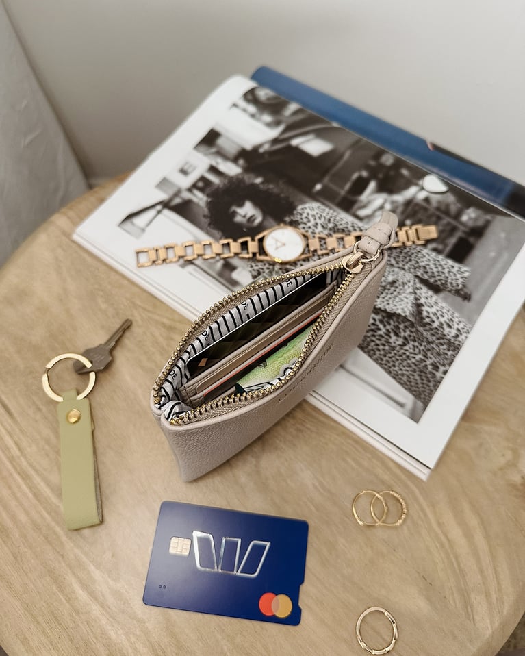Louenhide Kuta Cardholder Purse Oat