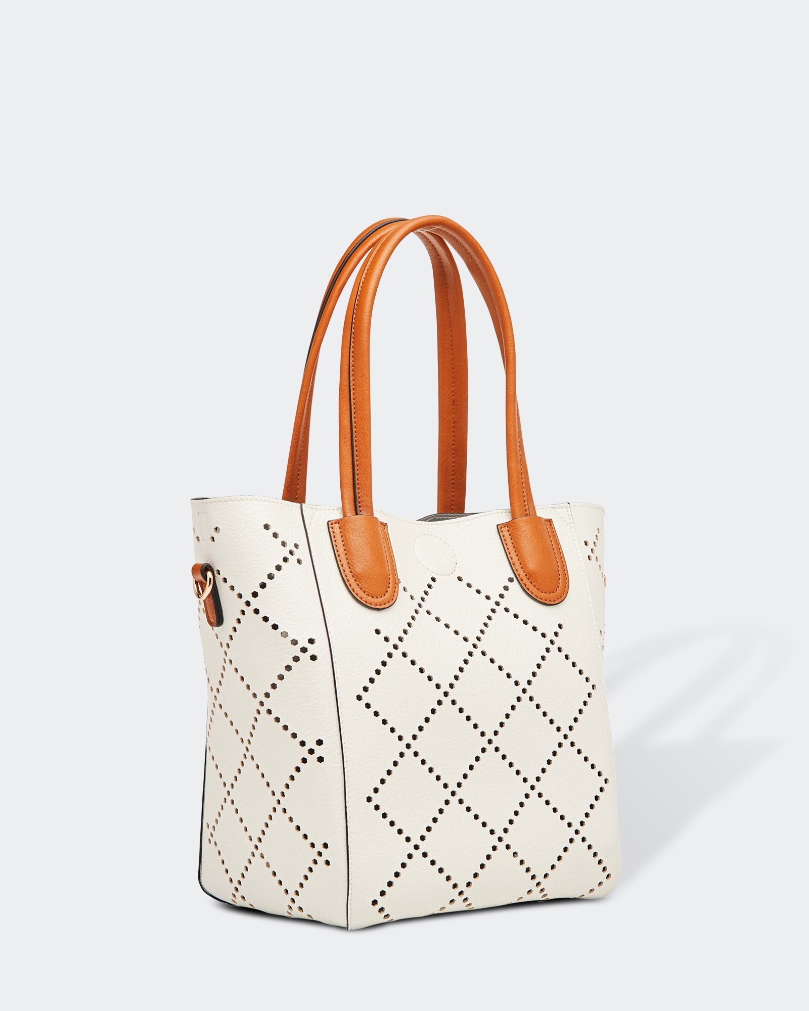 Louenhide Baby Bermuda Tote Bag White