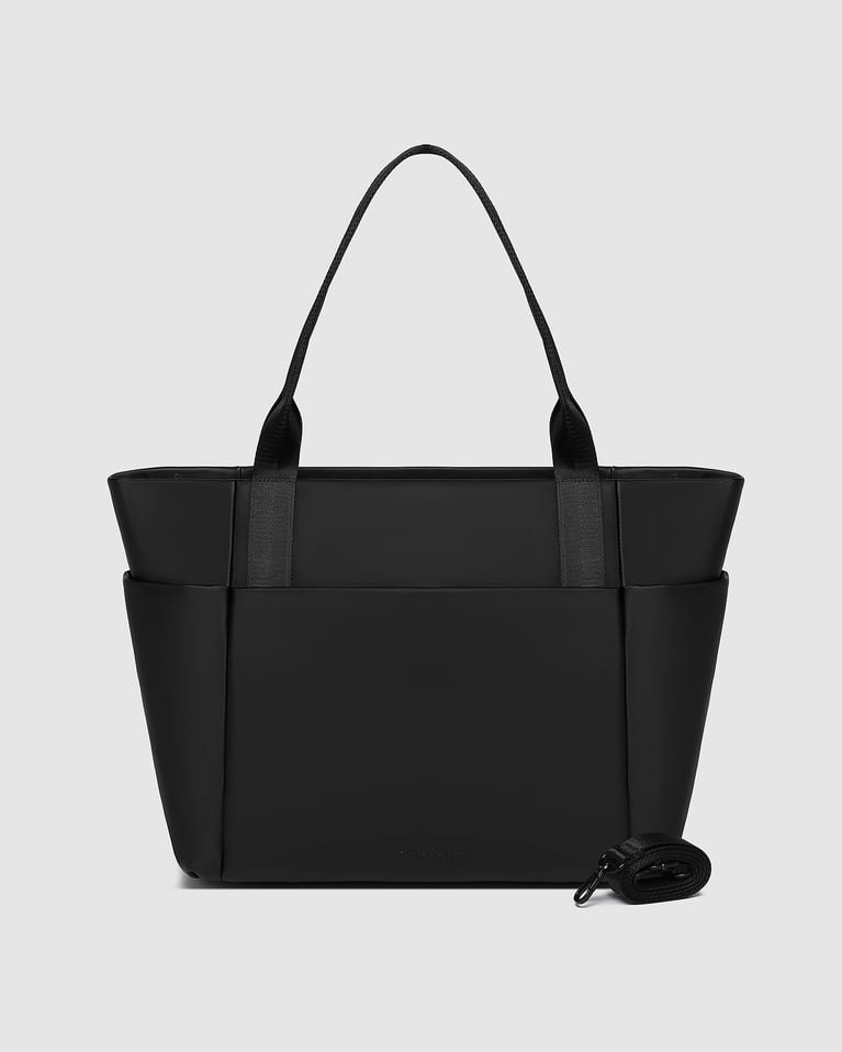 Louenhide Chicago Nylon Tote Bag Black