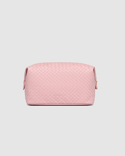 Alexis Stripe Weekender Travel Bag Vanilla