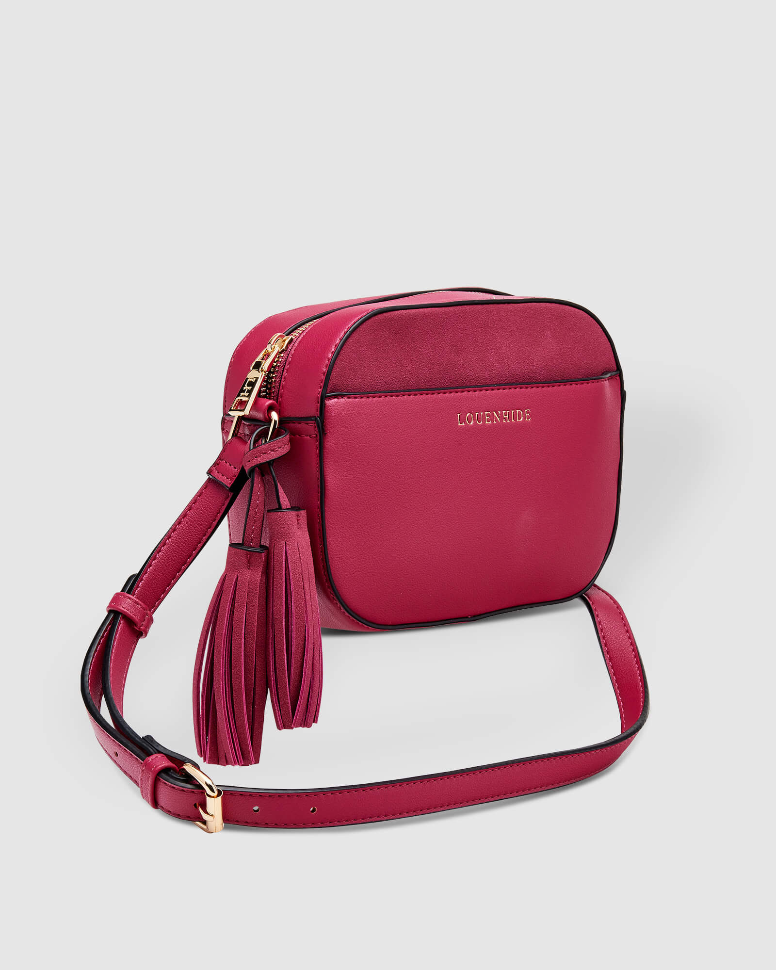 Louenhide Martina Crossbody Bag Magenta