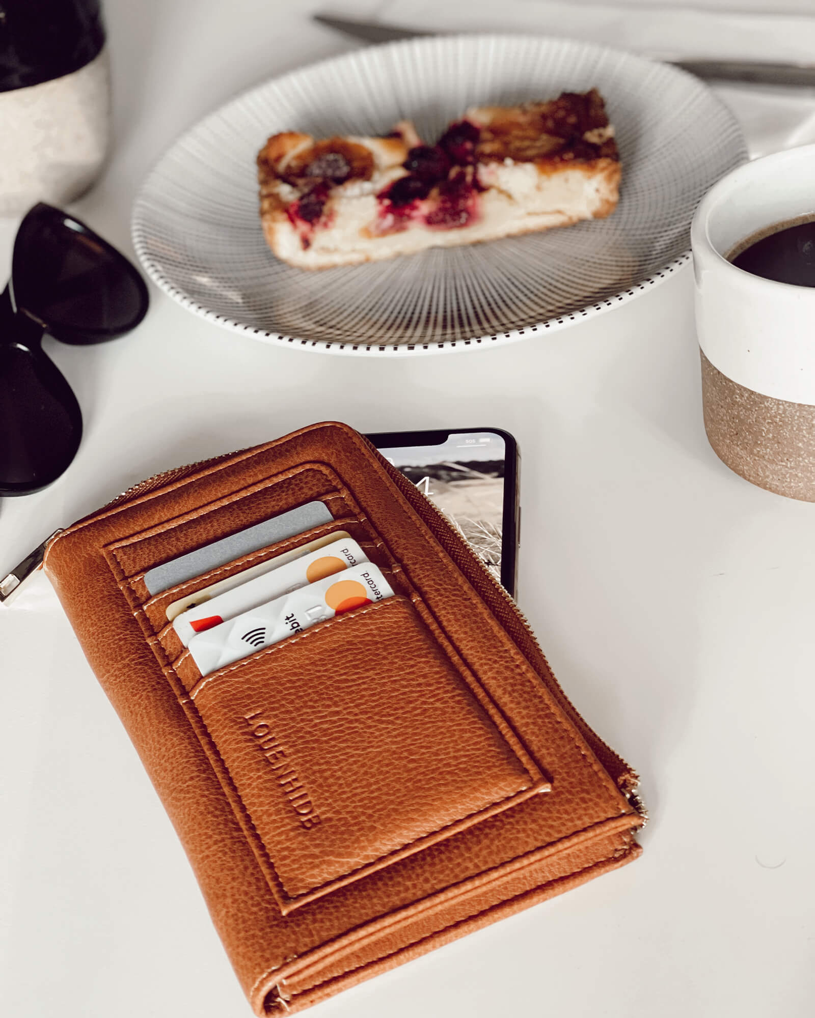 Louenhide Tatum Cardholder Tan