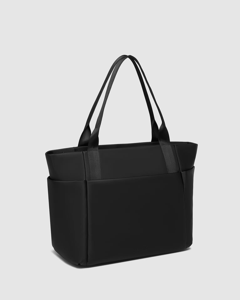 Louenhide Chicago Nylon Tote Bag Black