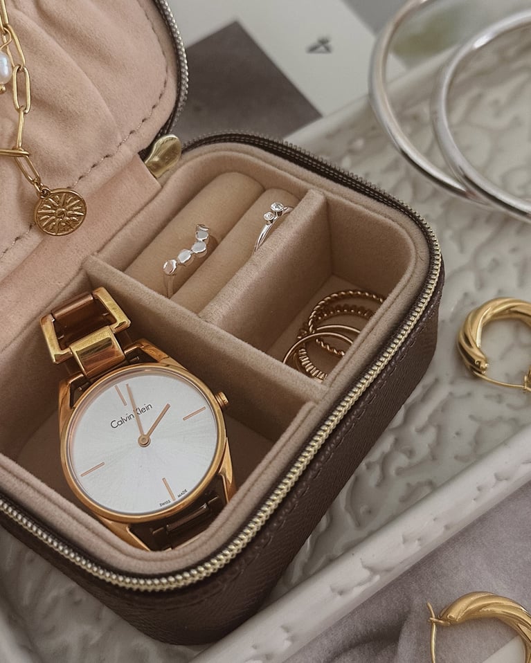 Louenhide Suzie Jewelry Case Chocolate