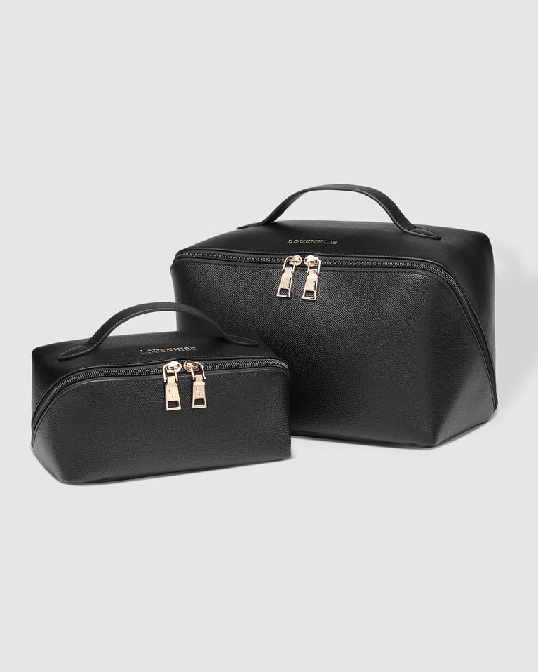 Louenhide Orion & Ellis Cosmetic Case Set Black