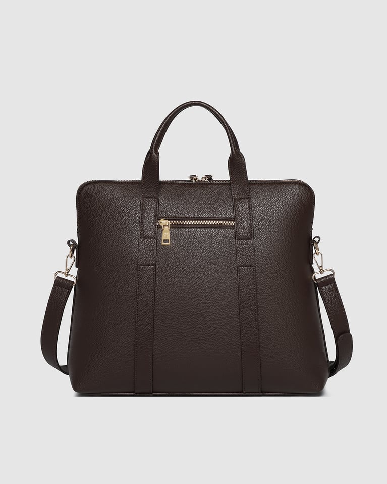 Louenhide Rhodes Trolley Laptop Bag Chocolate