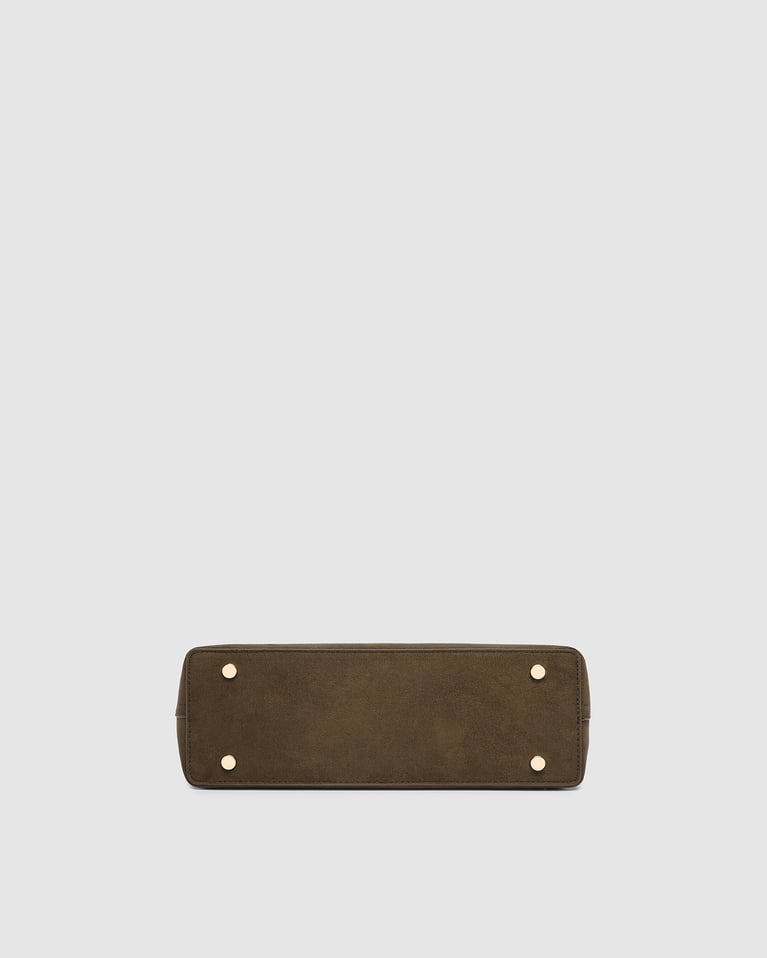 Louenhide Nicole Handbag  Suede Olive