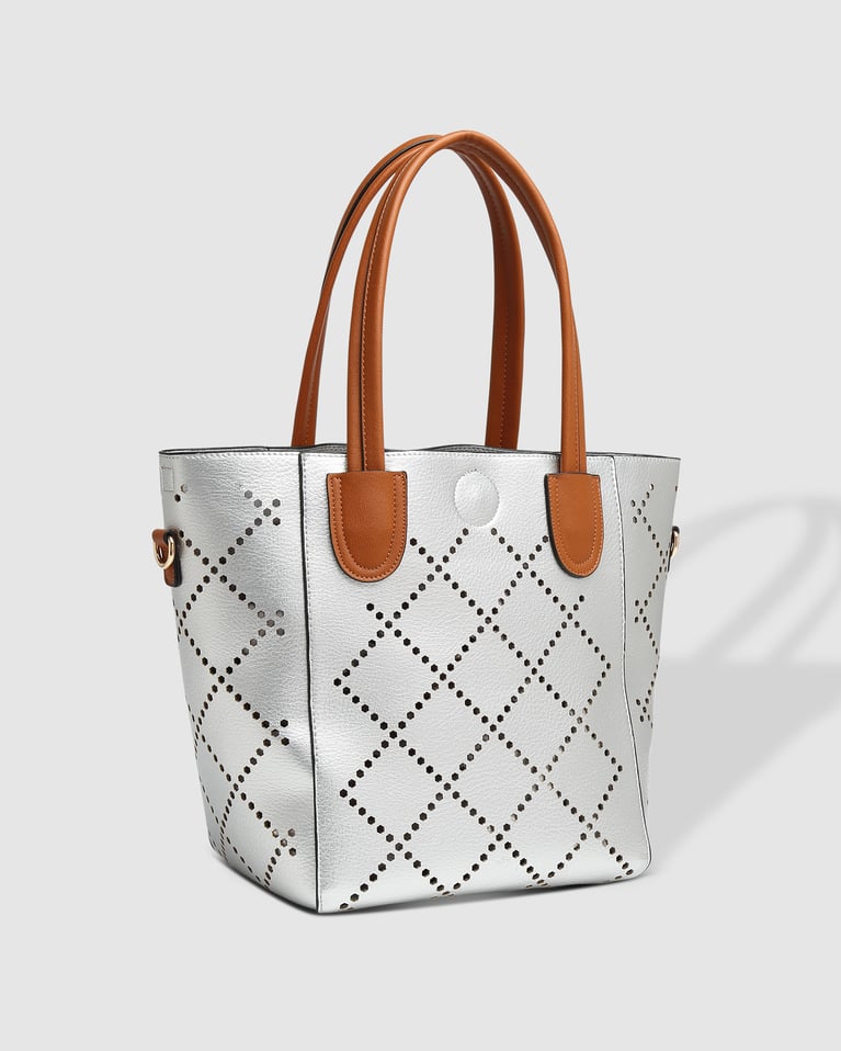 Louenhide Baby Bermuda Tote Bag Silver