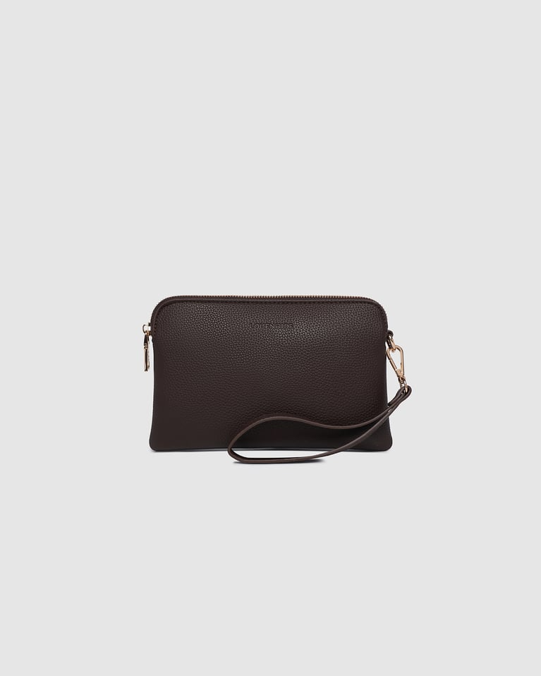 Louenhide Poppy Clutch Chocolate