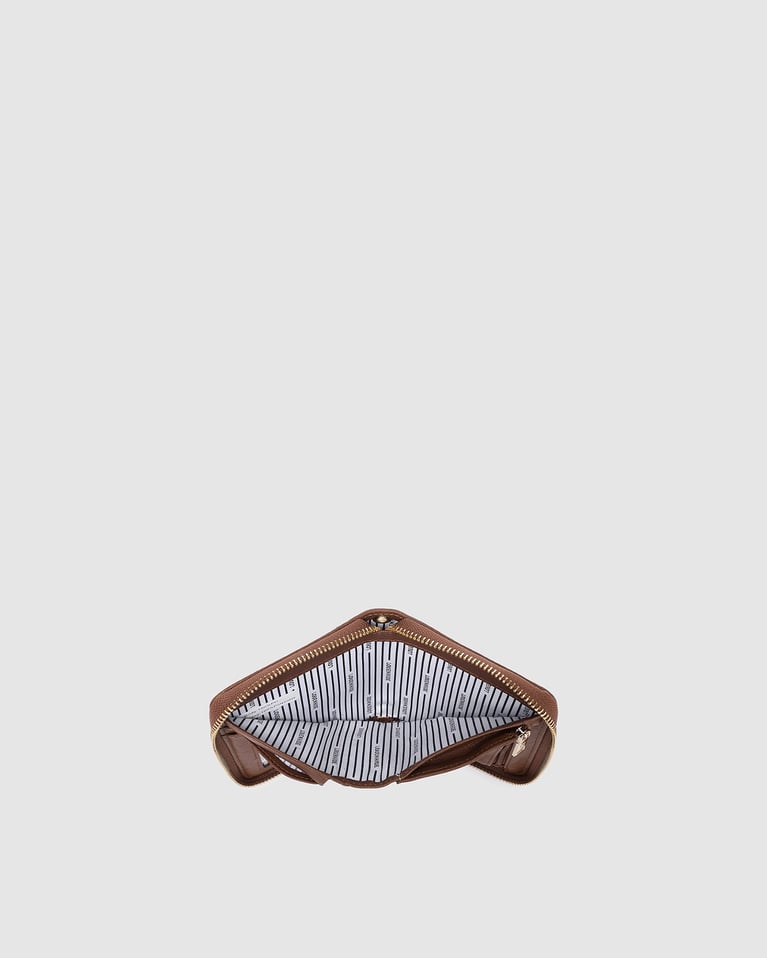 Louenhide Eden Saddle Wallet Saddle Cognac