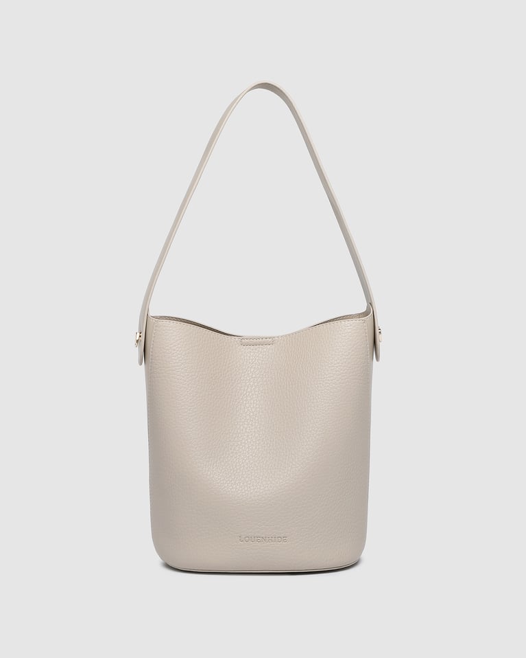 Louenhide Miranda Bucket Bag Almond