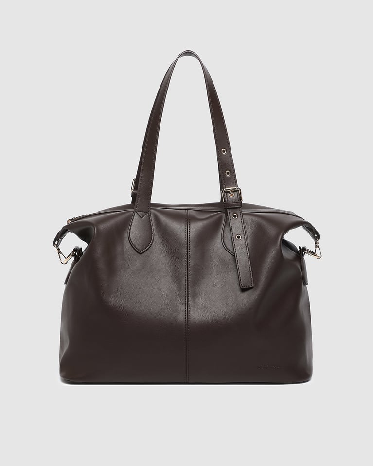 Louenhide Hampton Tote Bag Chocolate