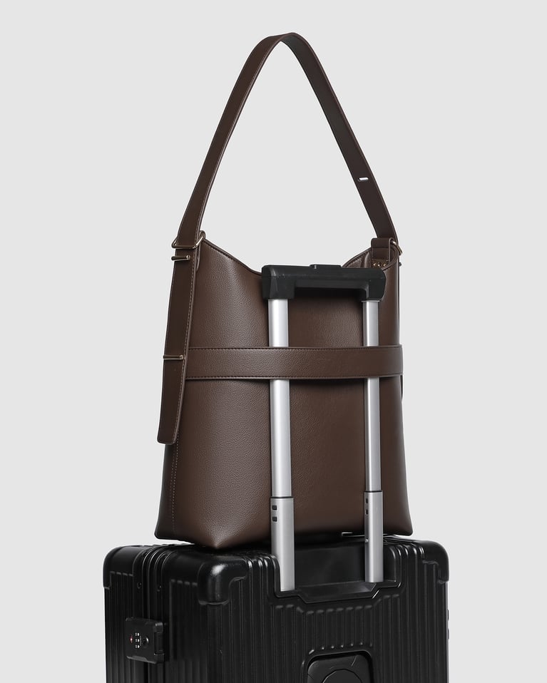 Louenhide Audrey Shoulder Bag Chocolate
