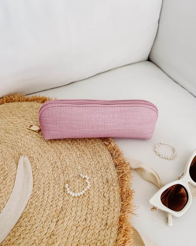 Jayne Makeup Bag - Pink - Lifestyle
