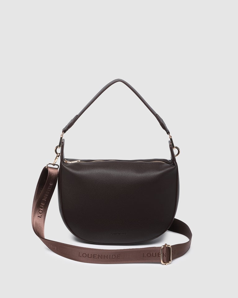 Louenhide Georgina Shoulder Bag  Chocolate